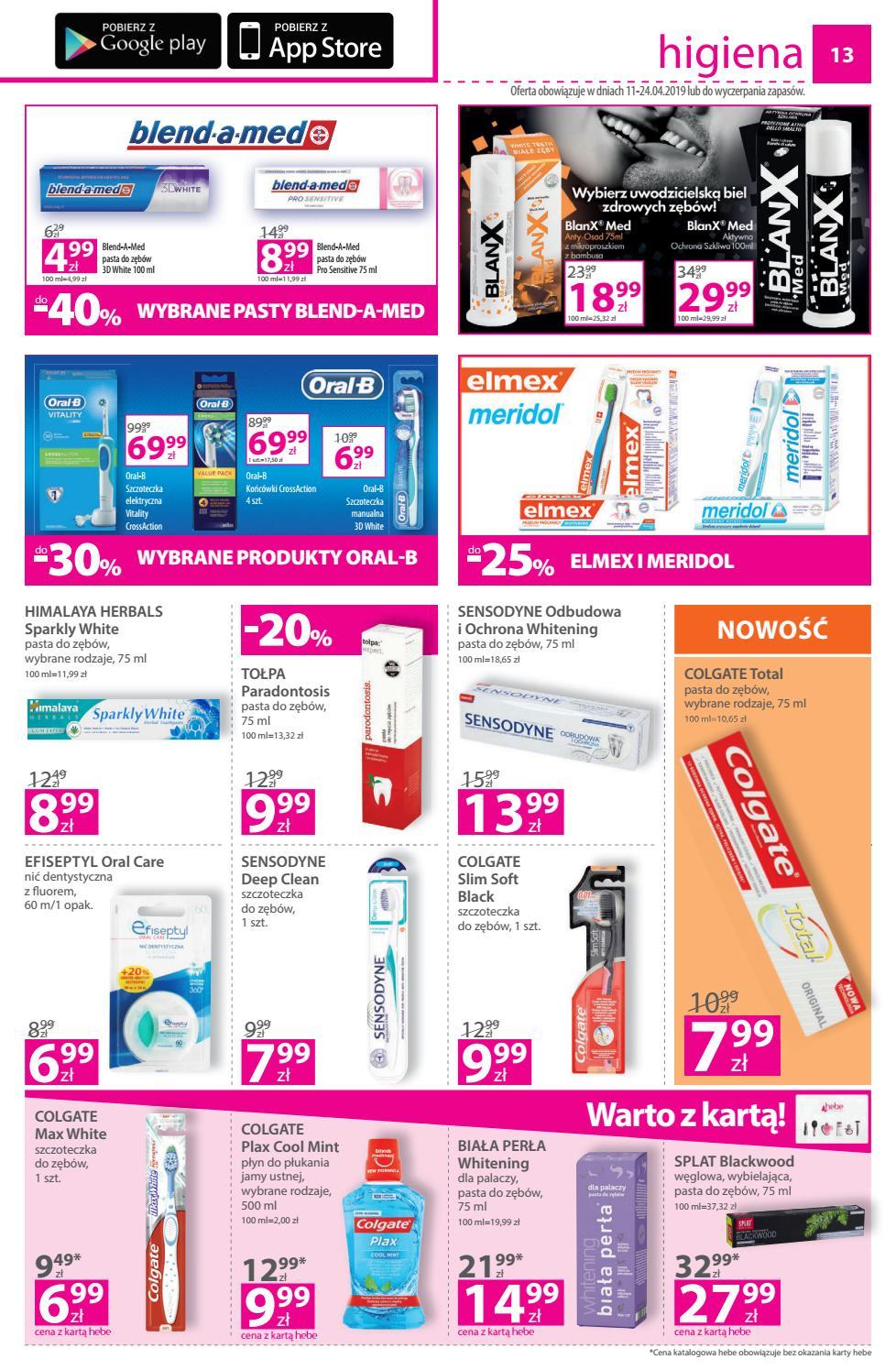 Gazetka promocyjna Hebe str. 13