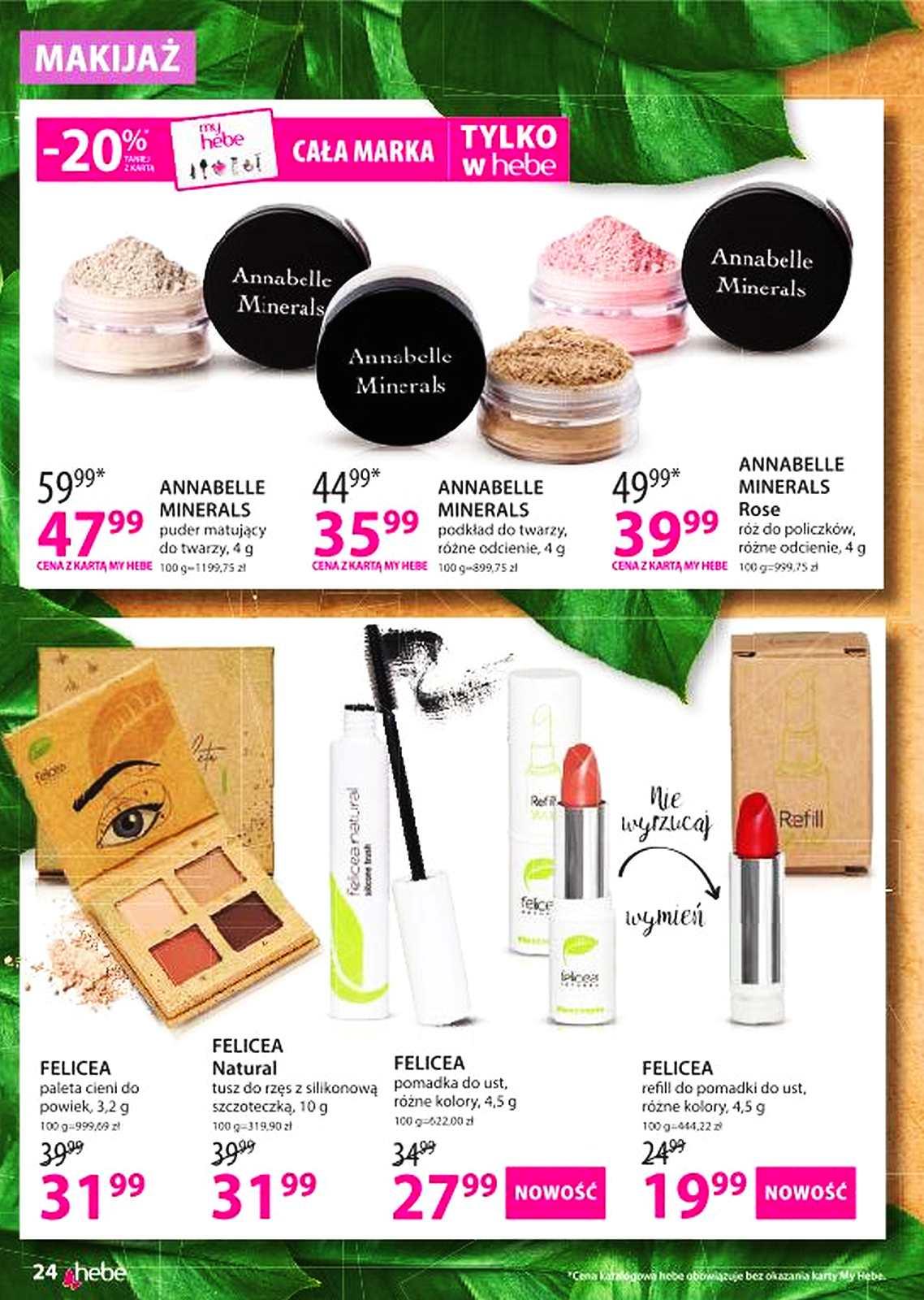 Gazetka promocyjna Hebe str. 24