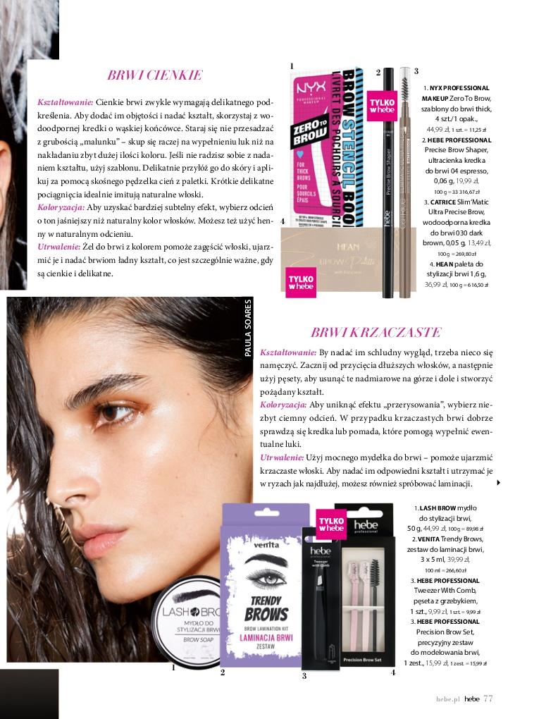 Gazetka promocyjna Hebe str. 77