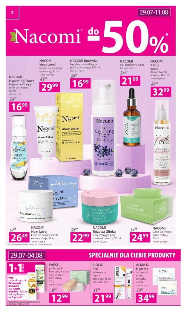 Gazetka promocyjna Hebe str. 2