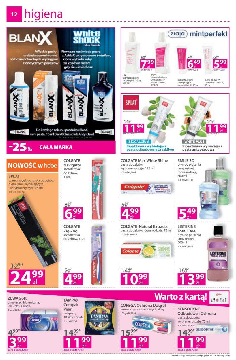 Gazetka promocyjna Hebe str. 12