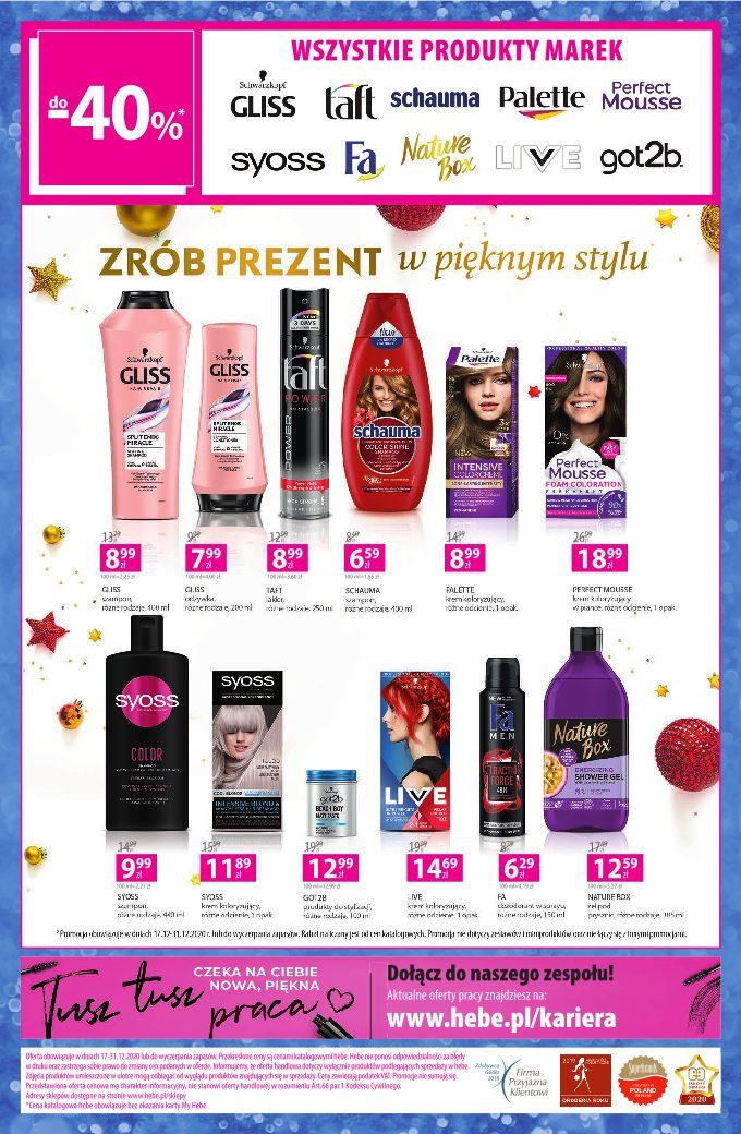 Gazetka promocyjna Hebe str. 20