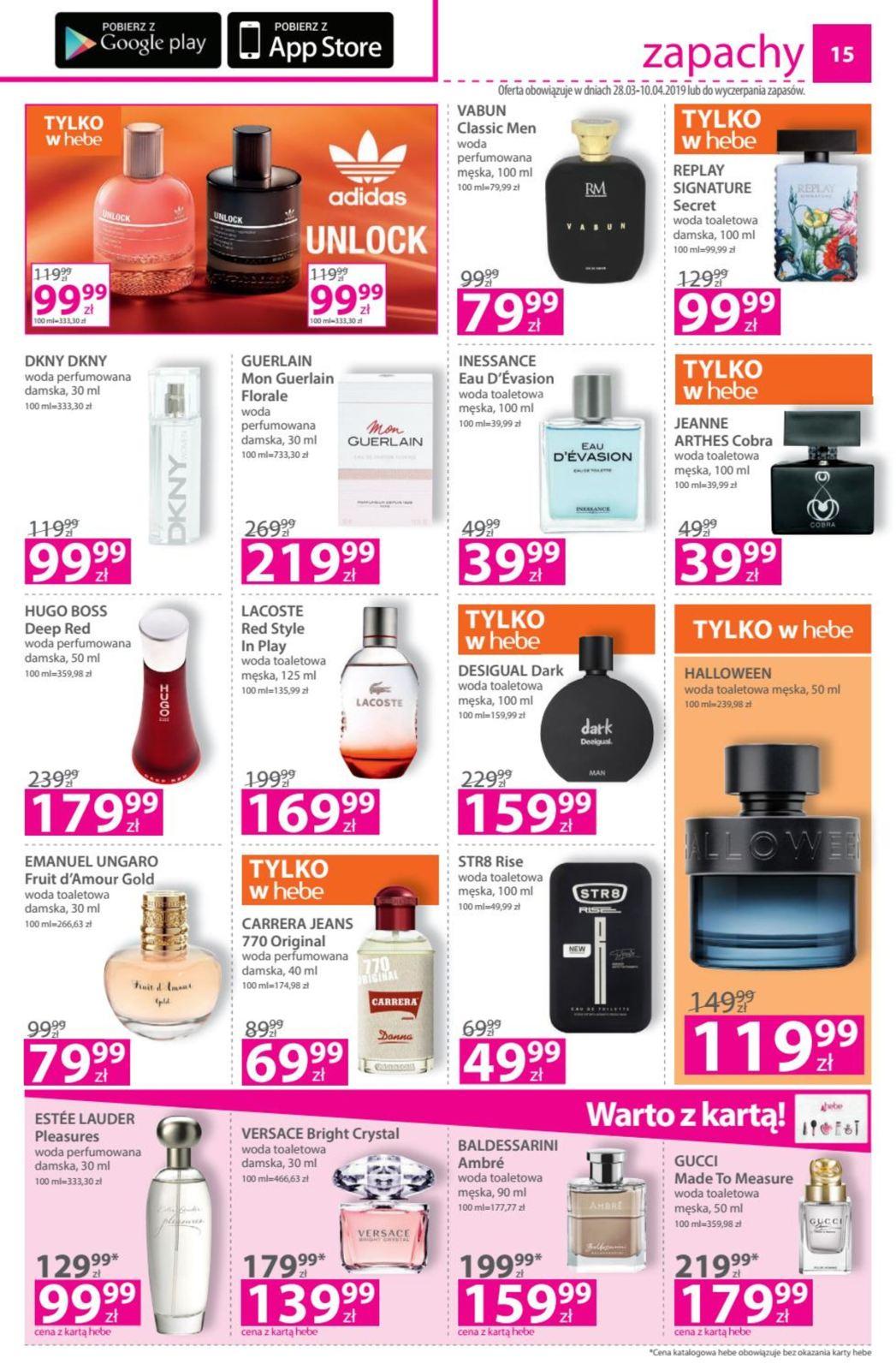 Gazetka promocyjna Hebe str. 15