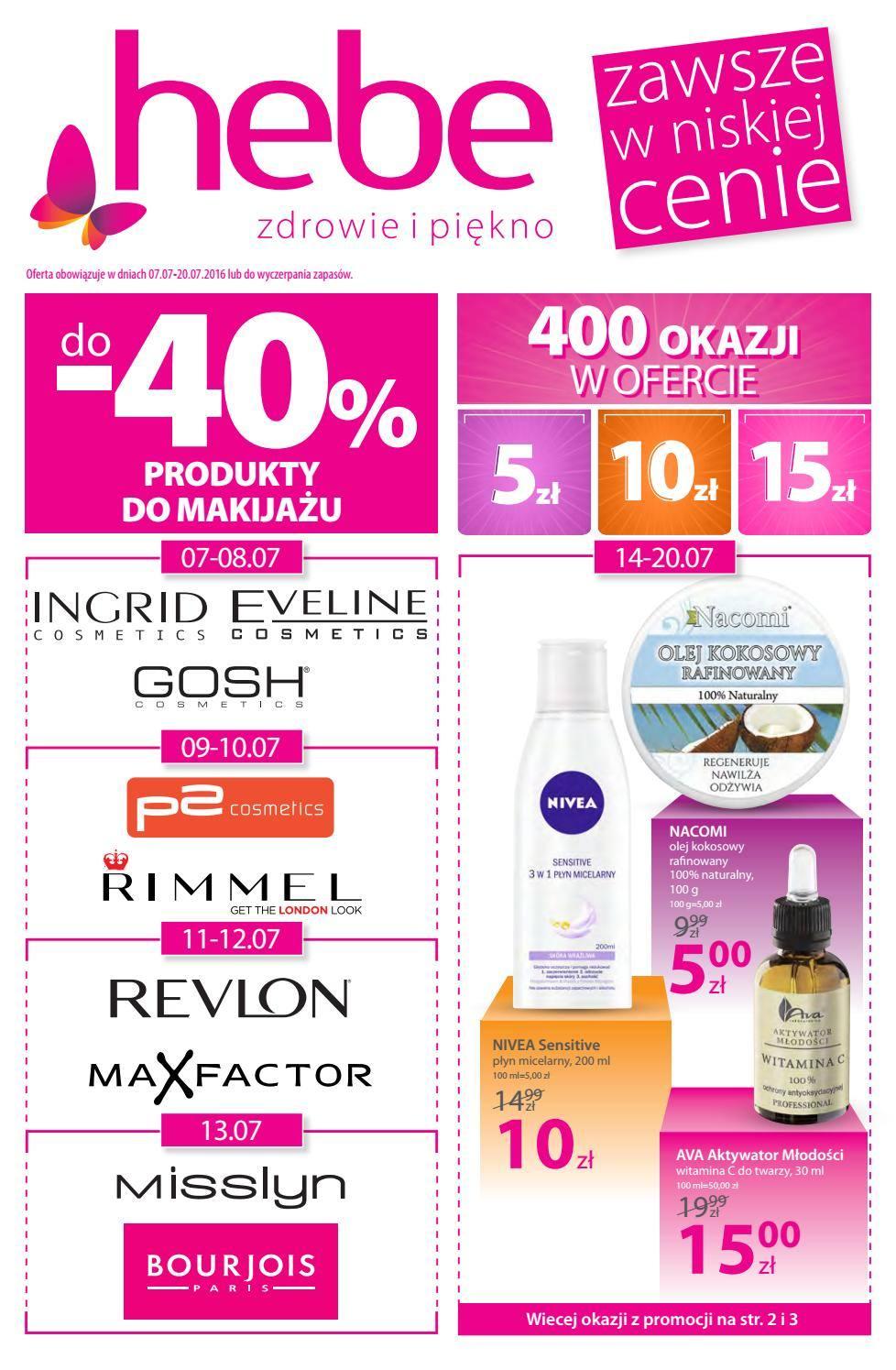 Gazetka promocyjna Hebe str. 1