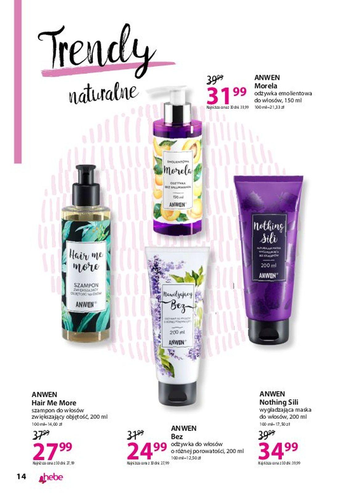 Gazetka promocyjna Hebe str. 14