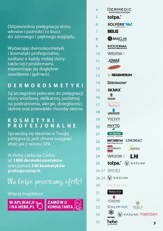 Gazetka promocyjna Hebe str. 3