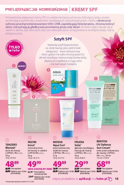 Gazetka promocyjna Hebe str. 15