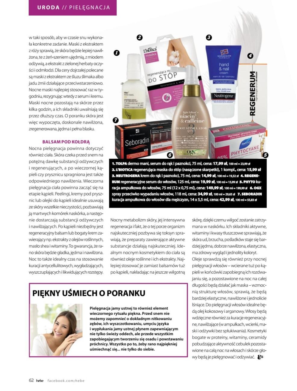 Gazetka promocyjna Hebe str. 62