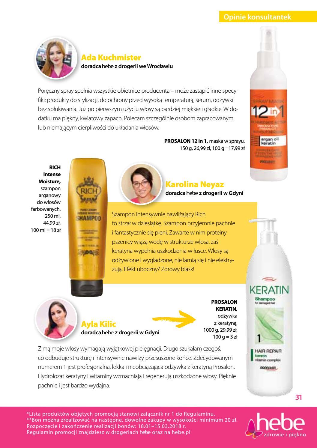 Gazetka promocyjna Hebe str. 31
