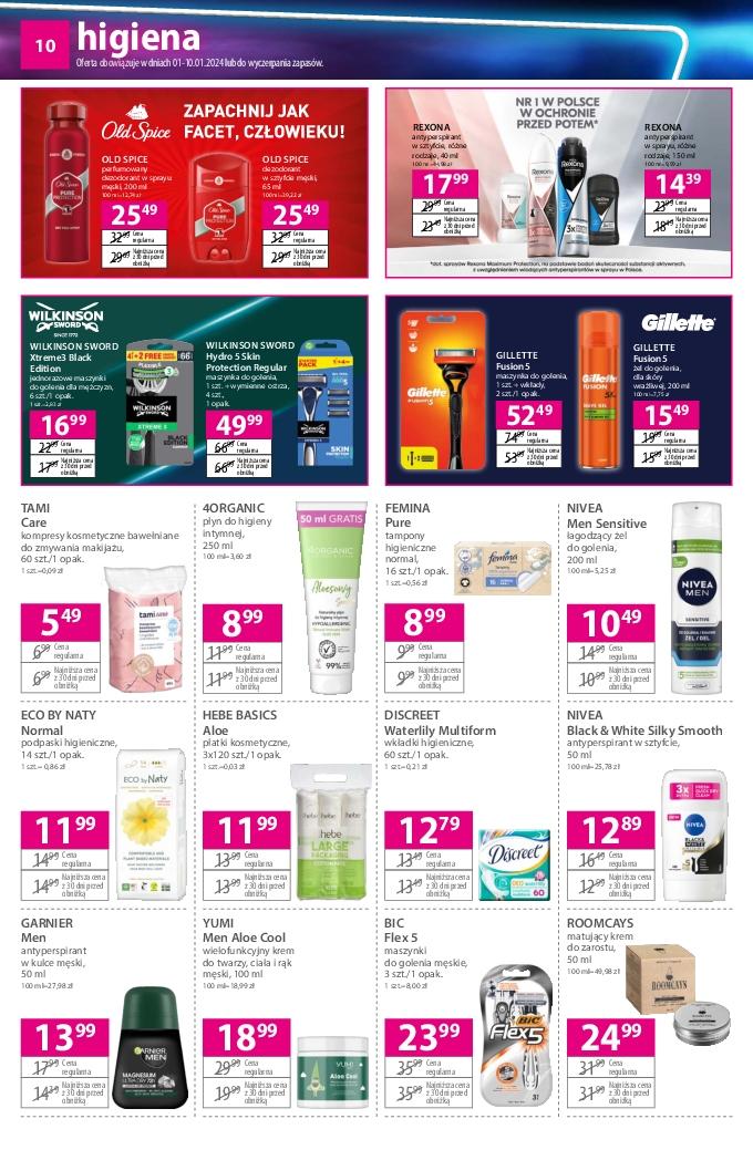 Gazetka promocyjna Hebe str. 10