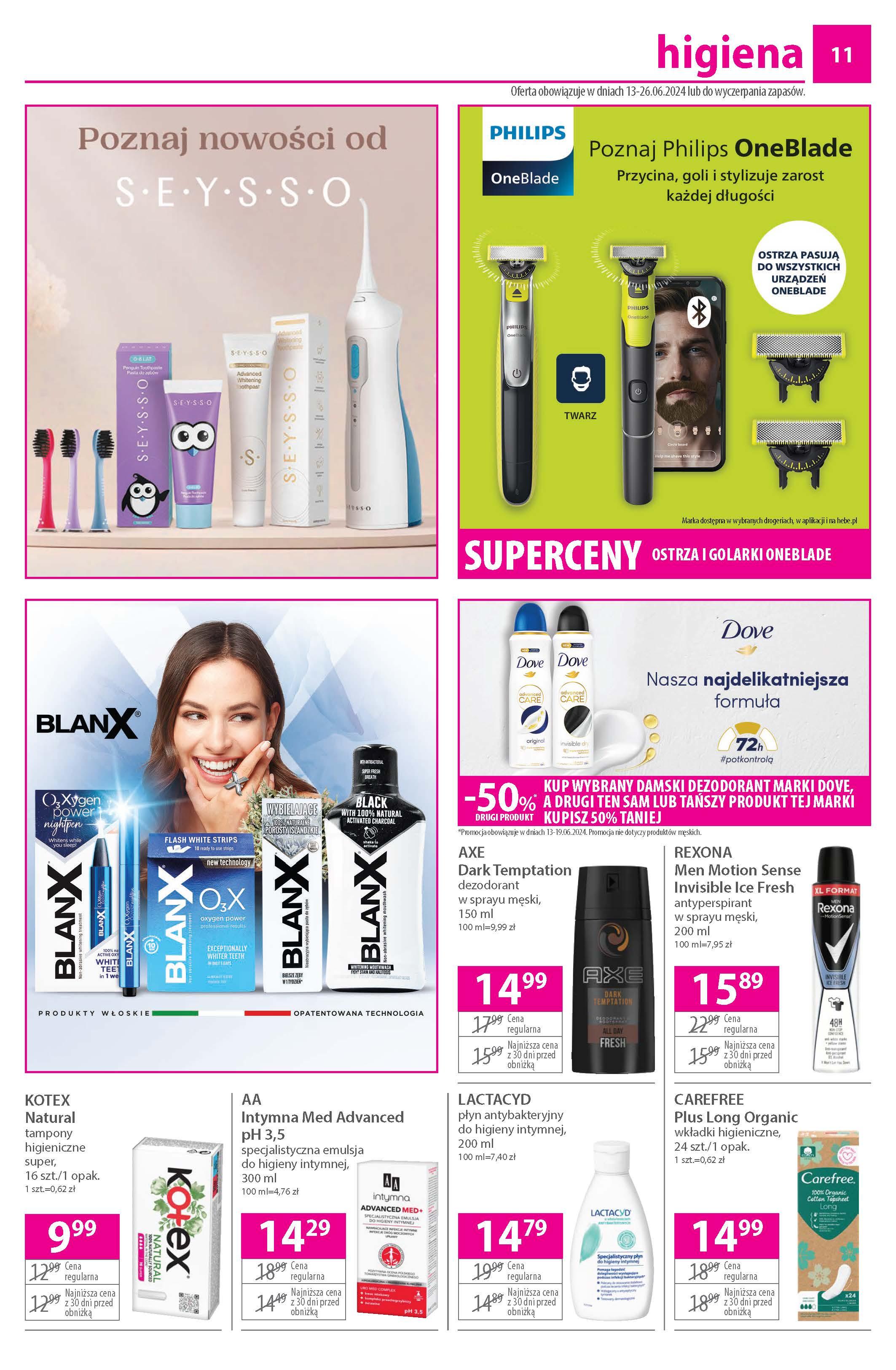 Gazetka promocyjna Hebe str. 11