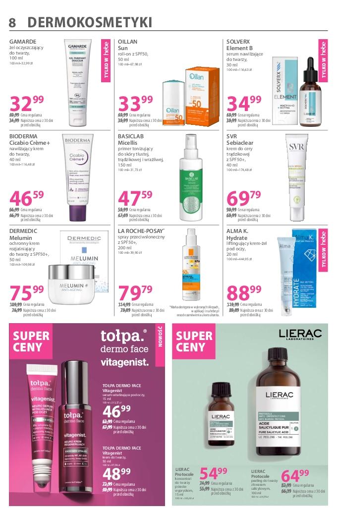 Gazetka promocyjna Hebe str. 8