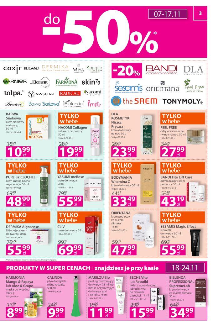 Gazetka promocyjna Hebe str. 3