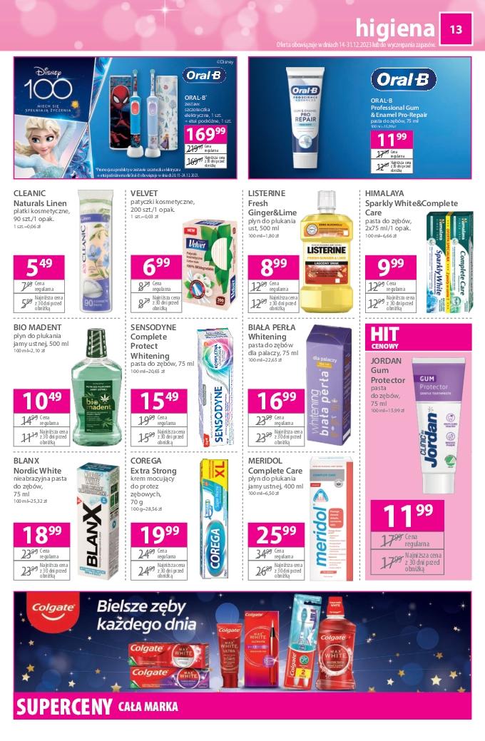 Gazetka promocyjna Hebe str. 13