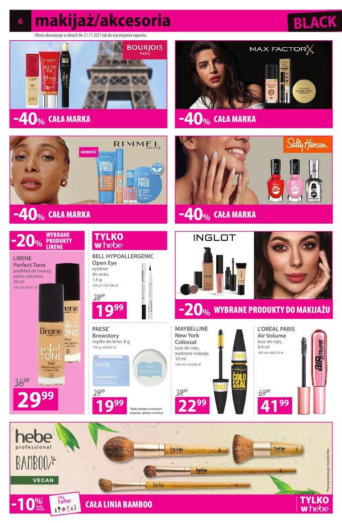 Gazetka promocyjna Hebe str. 6