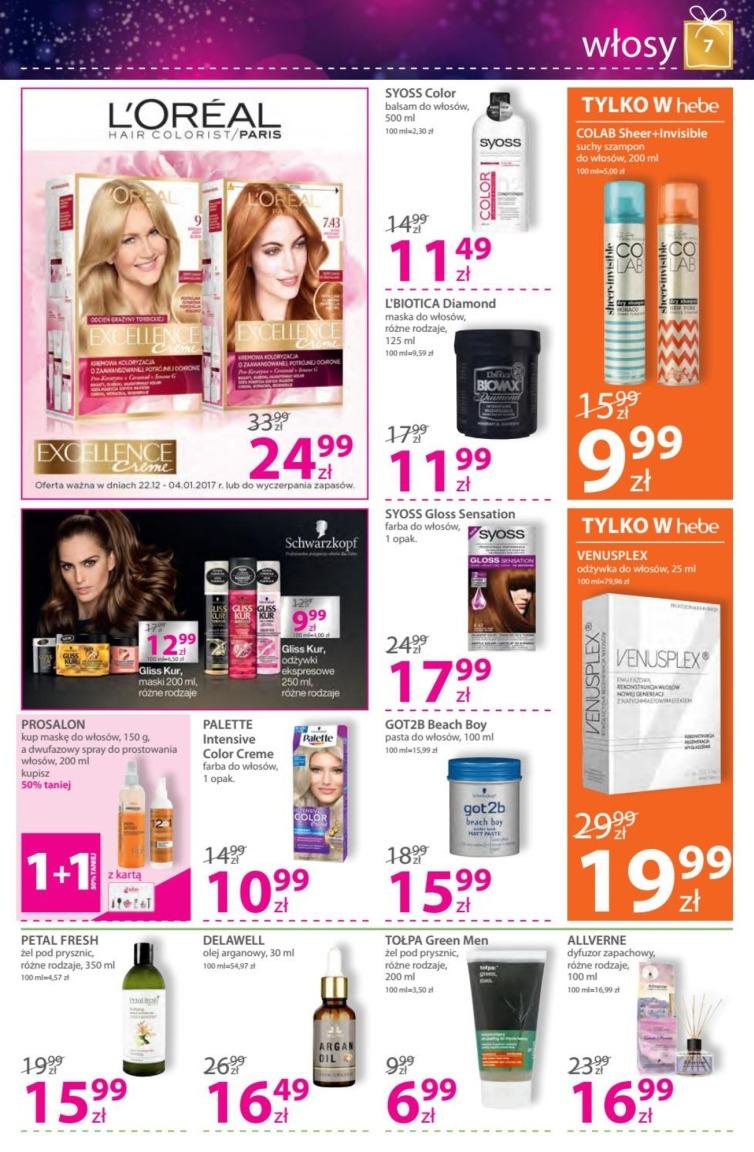 Gazetka promocyjna Hebe str. 7