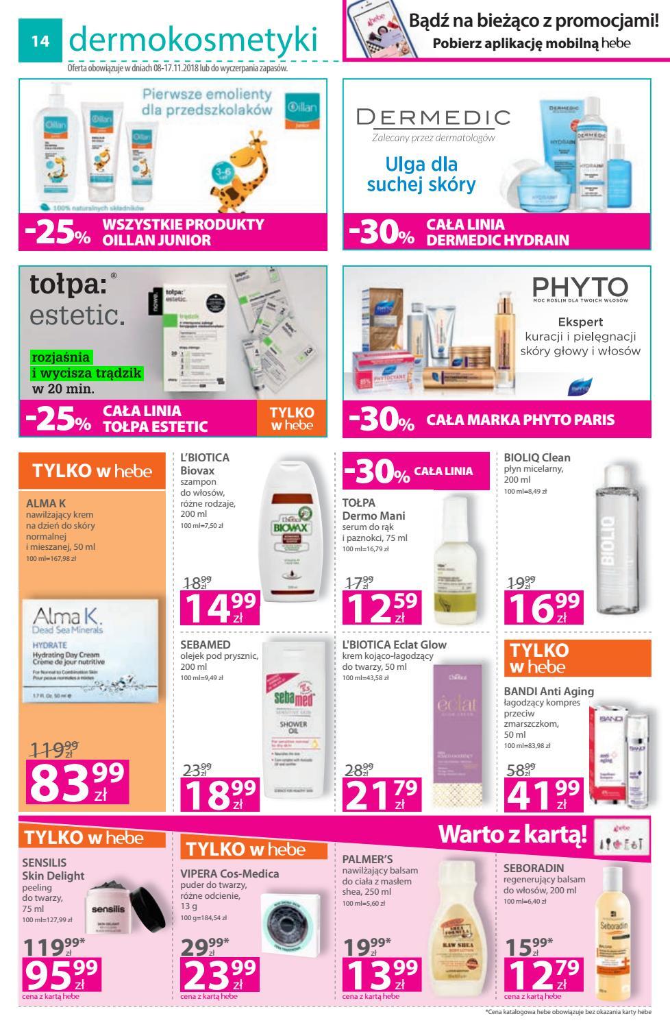 Gazetka promocyjna Hebe str. 14