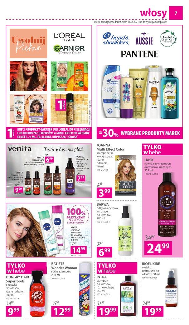 Gazetka promocyjna Hebe str. 7