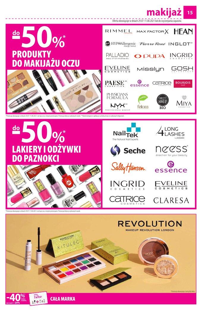 Gazetka promocyjna Hebe str. 15