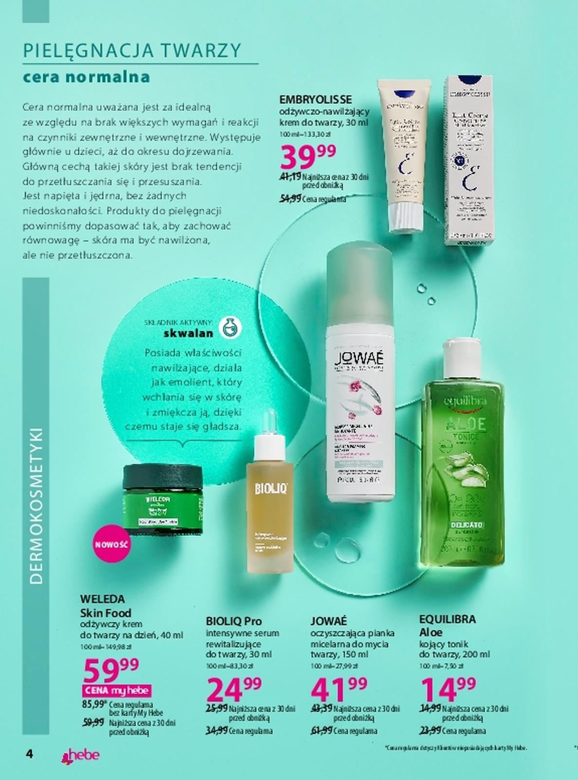 Gazetka promocyjna Hebe str. 4