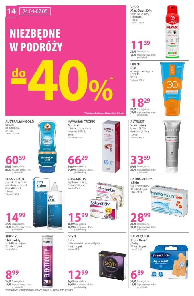 Gazetka promocyjna Hebe str. 14