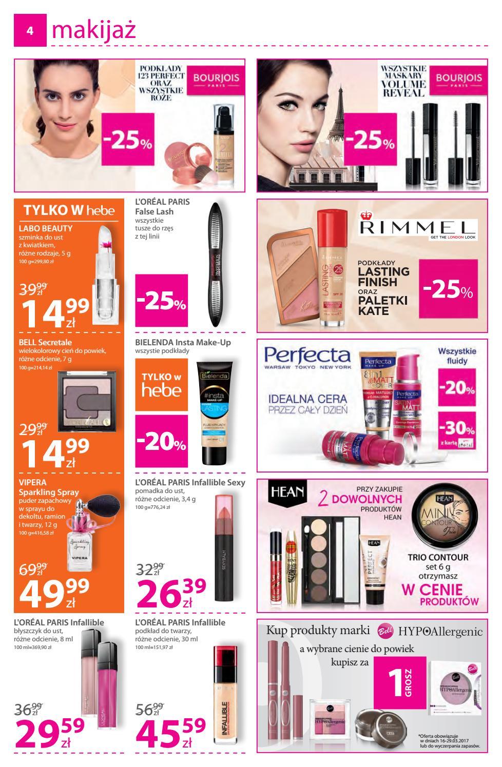 Gazetka promocyjna Hebe str. 4
