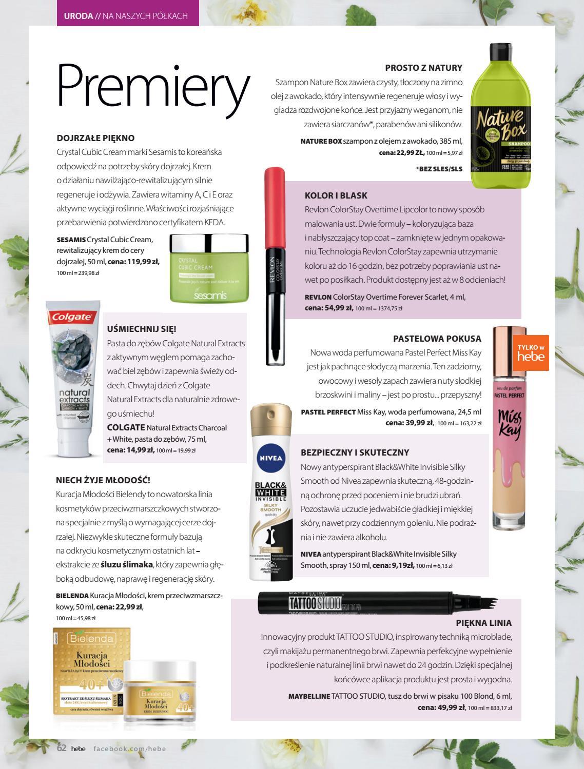 Gazetka promocyjna Hebe str. 62