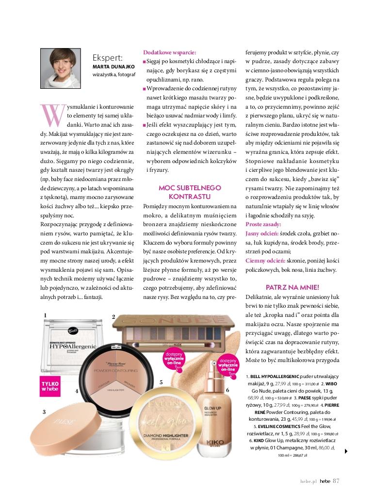 Gazetka promocyjna Hebe str. 87