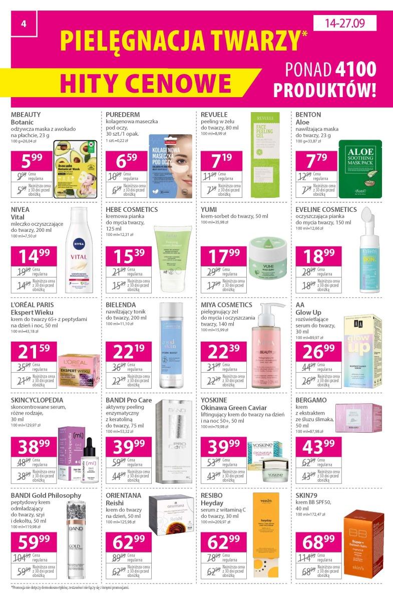 Gazetka promocyjna Hebe str. 4