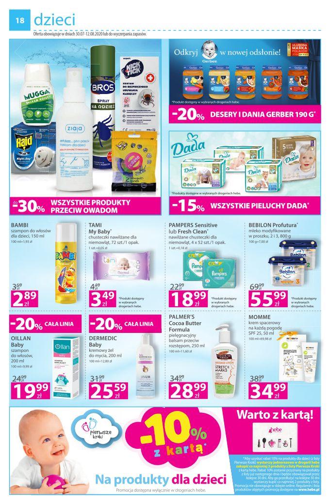 Gazetka promocyjna Hebe str. 18