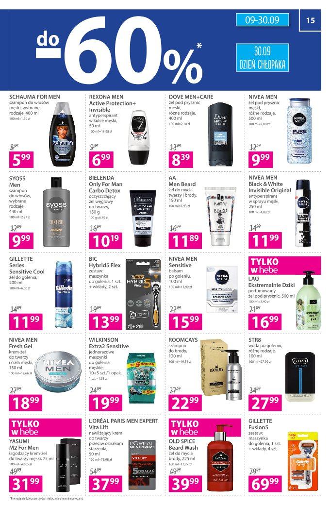 Gazetka promocyjna Hebe str. 15