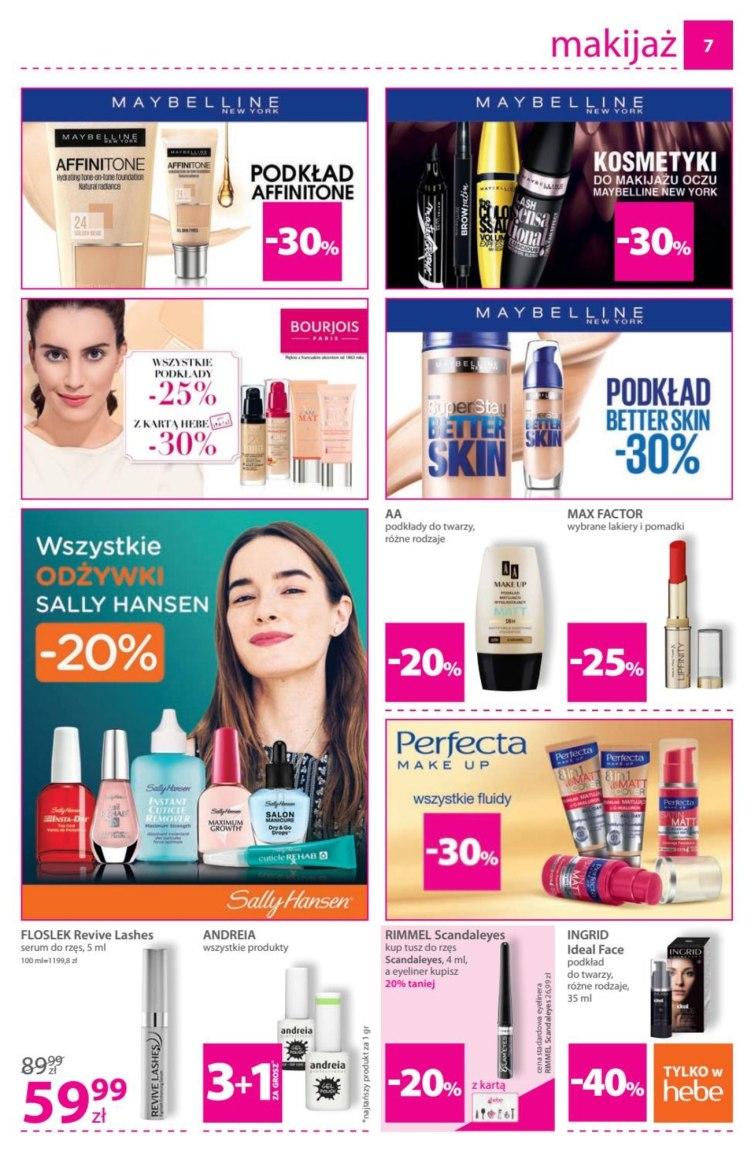 Gazetka promocyjna Hebe str. 7
