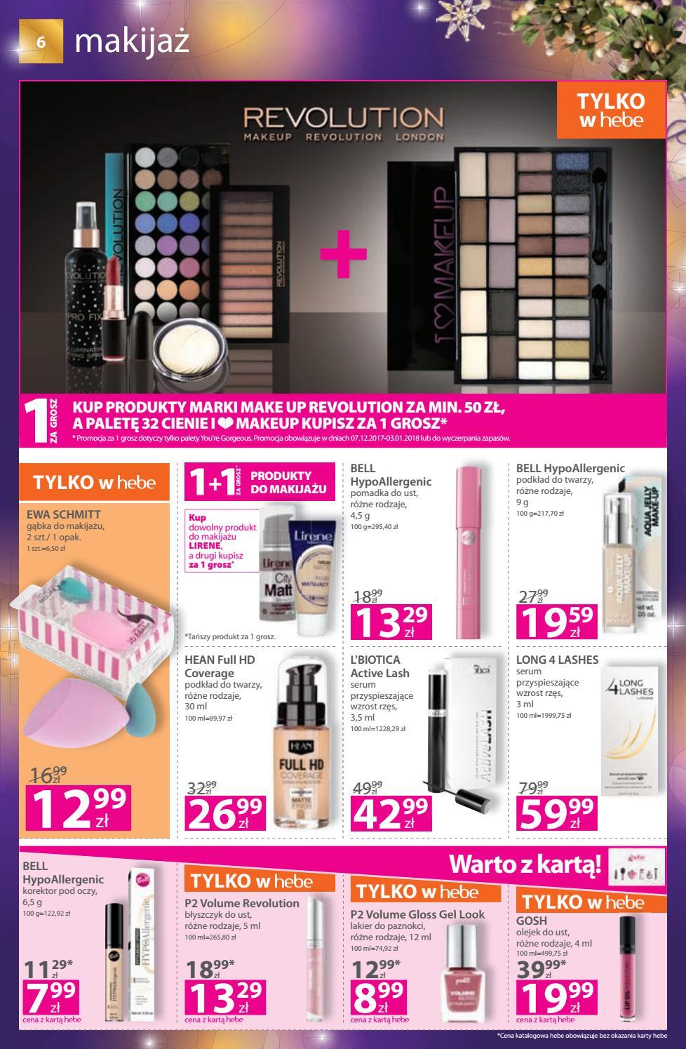 Gazetka promocyjna Hebe str. 6