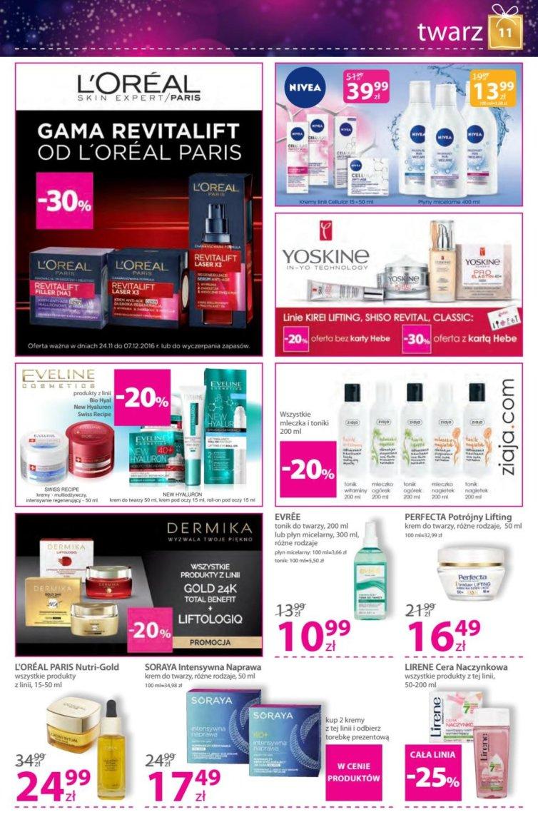 Gazetka promocyjna Hebe str. 11