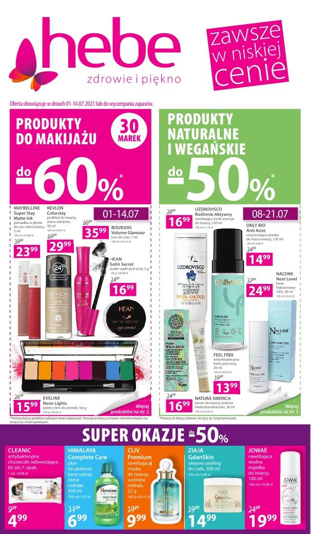 Gazetka promocyjna Hebe str. 1