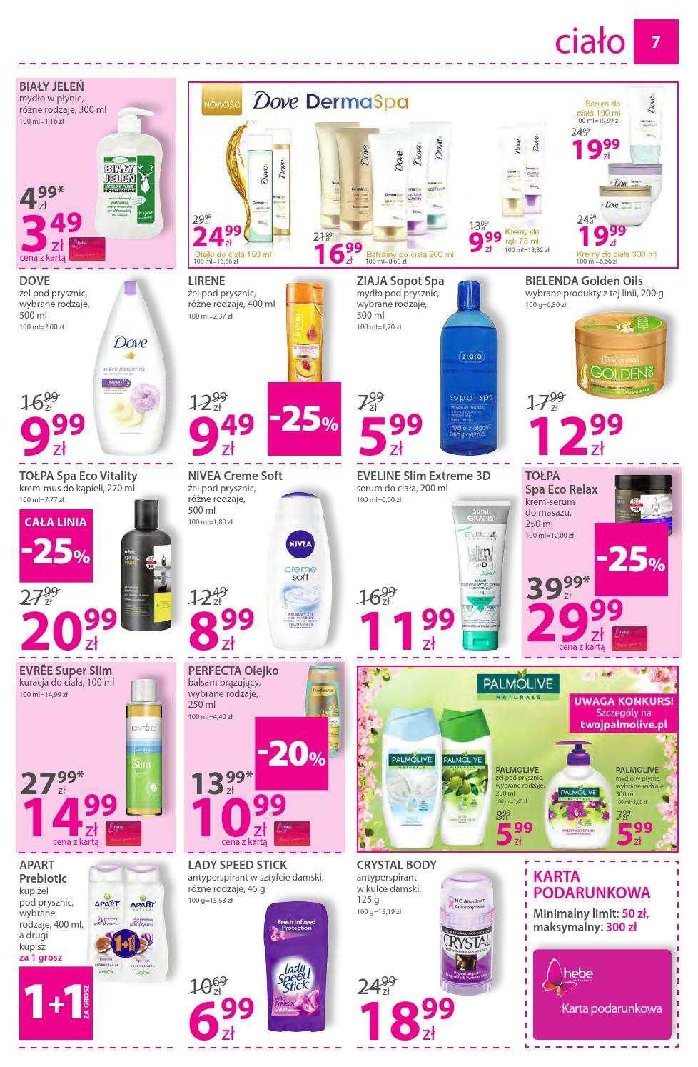 Gazetka promocyjna Hebe str. 7