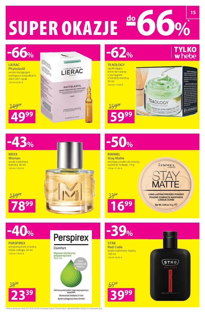 Gazetka promocyjna Hebe str. 15