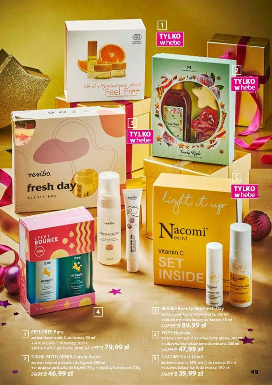 Gazetka promocyjna Hebe str. 49