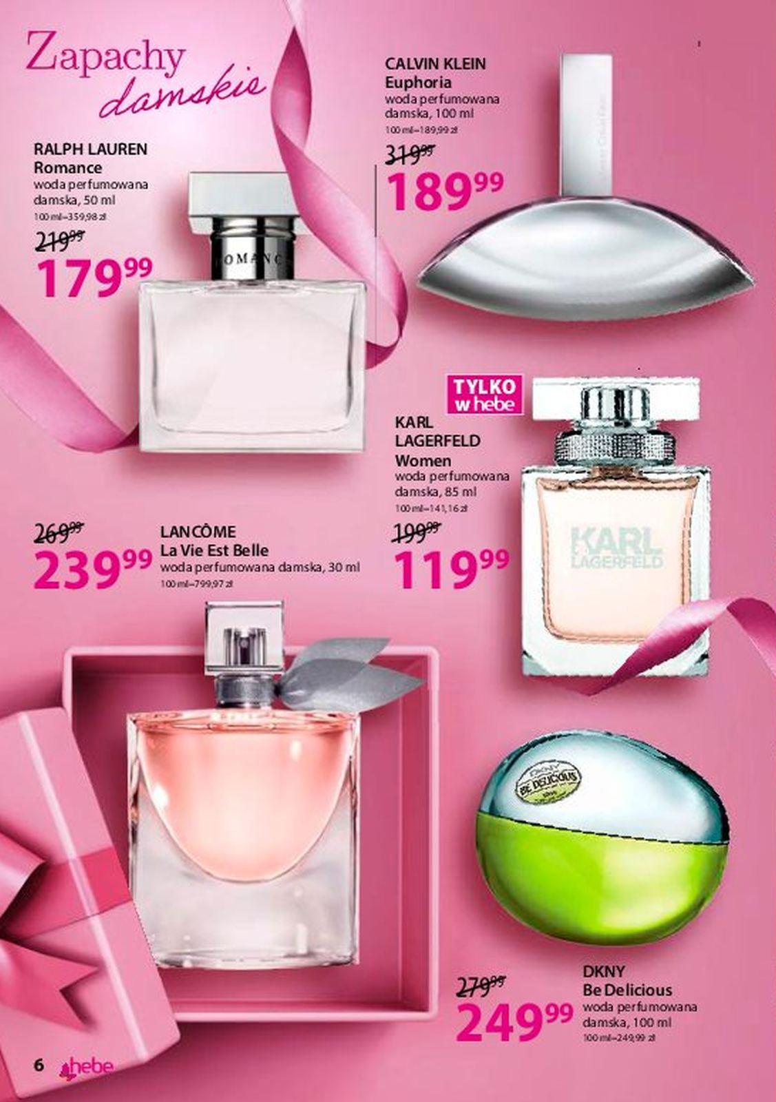 Gazetka promocyjna Hebe str. 6