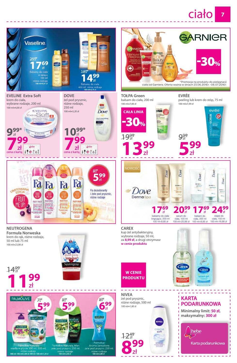 Gazetka promocyjna Hebe str. 7