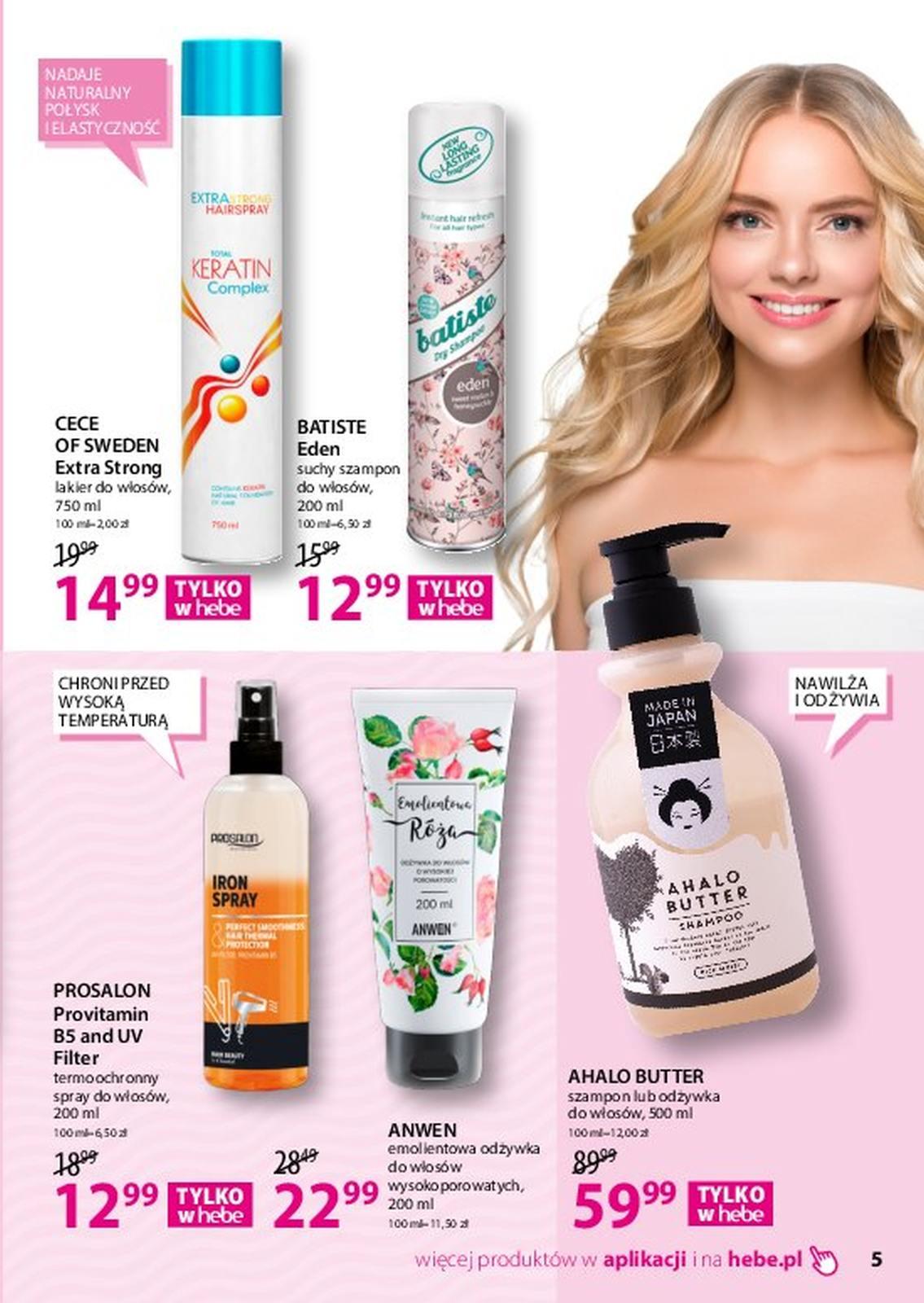 Gazetka promocyjna Hebe str. 5
