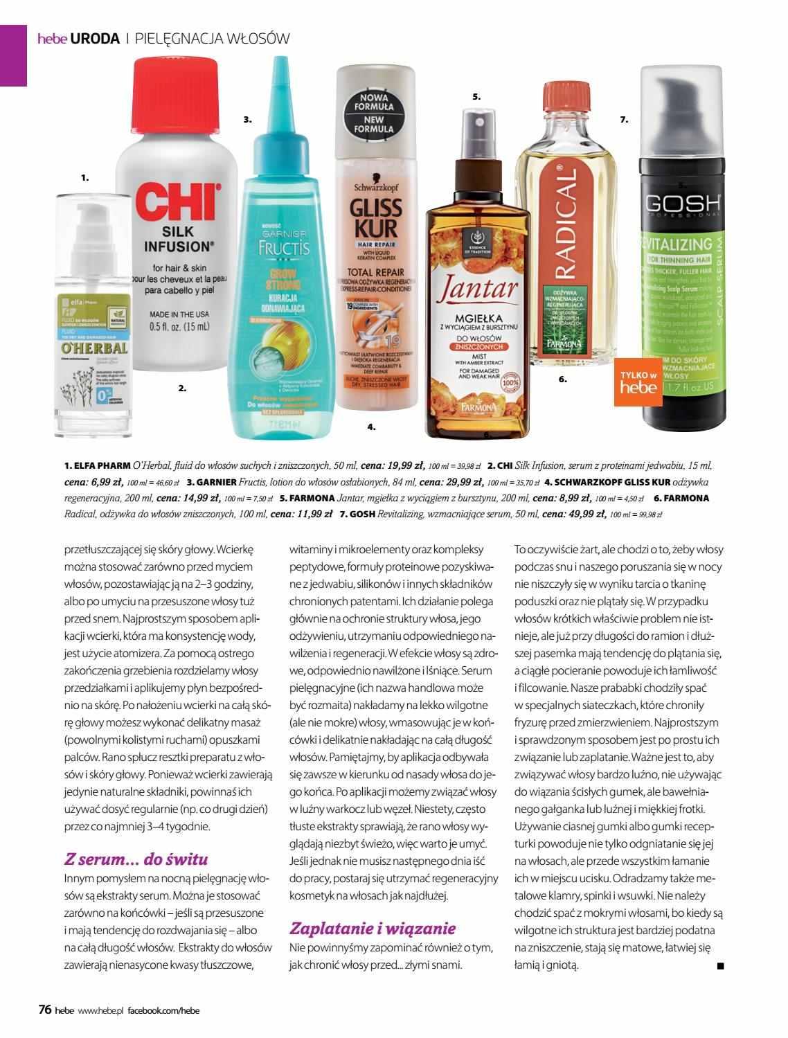 Gazetka promocyjna Hebe str. 76