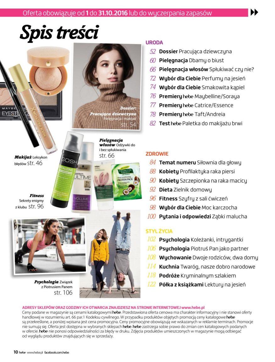Gazetka promocyjna Hebe str. 10