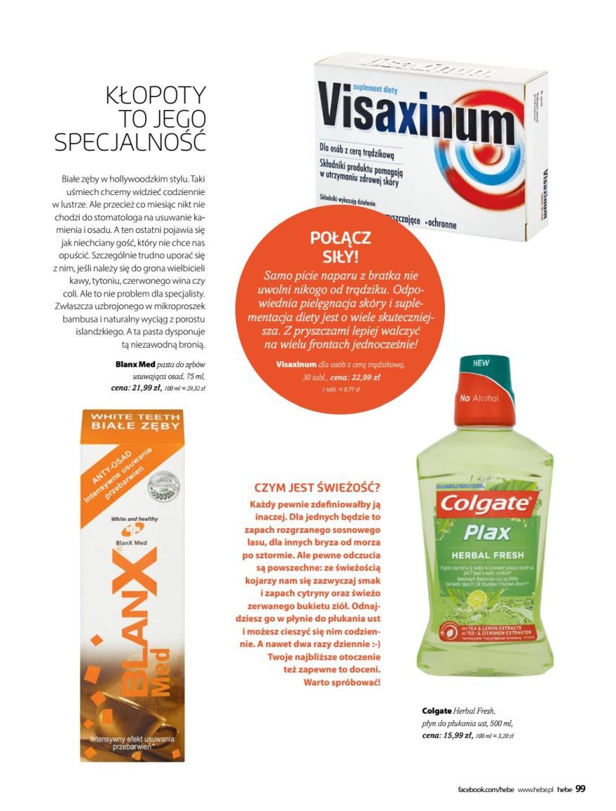 Gazetka promocyjna Hebe str. 99