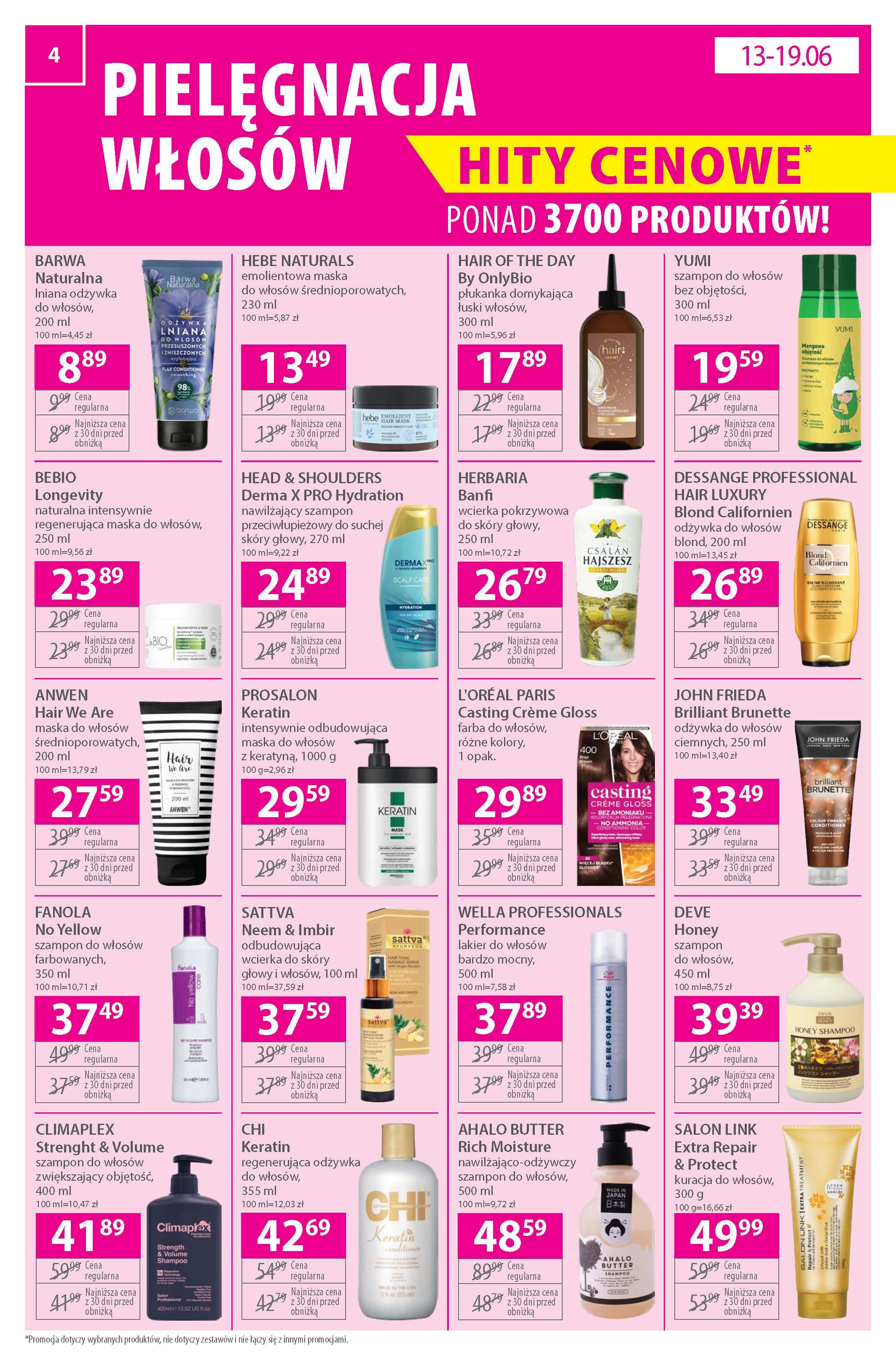 Gazetka promocyjna Hebe str. 4