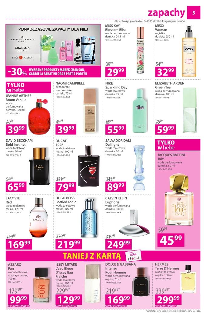 Gazetka promocyjna Hebe str. 5