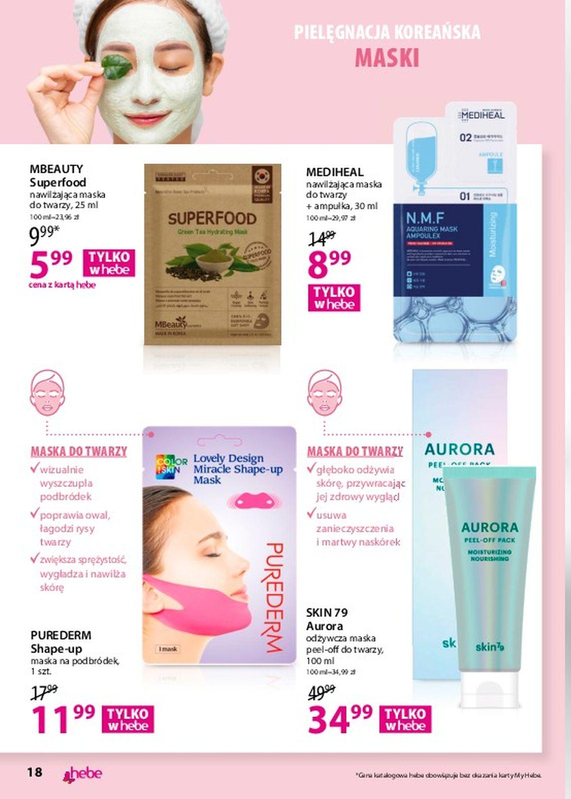 Gazetka promocyjna Hebe str. 18