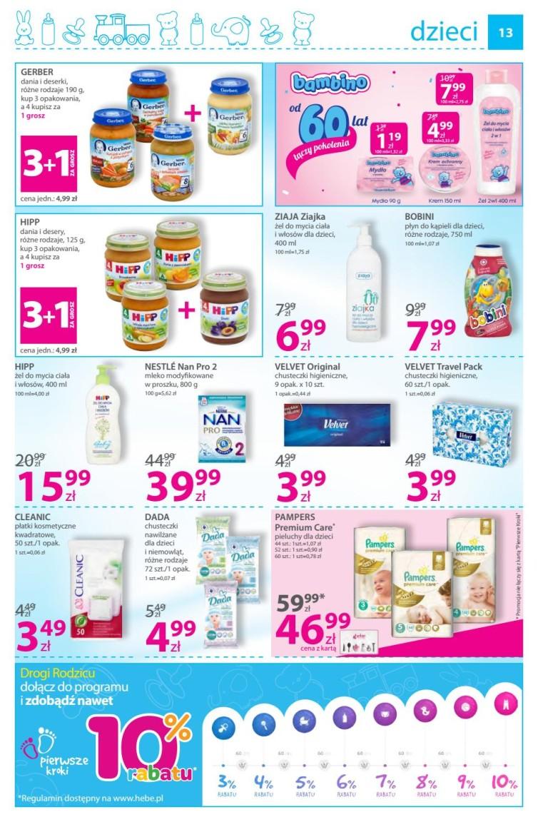 Gazetka promocyjna Hebe str. 13