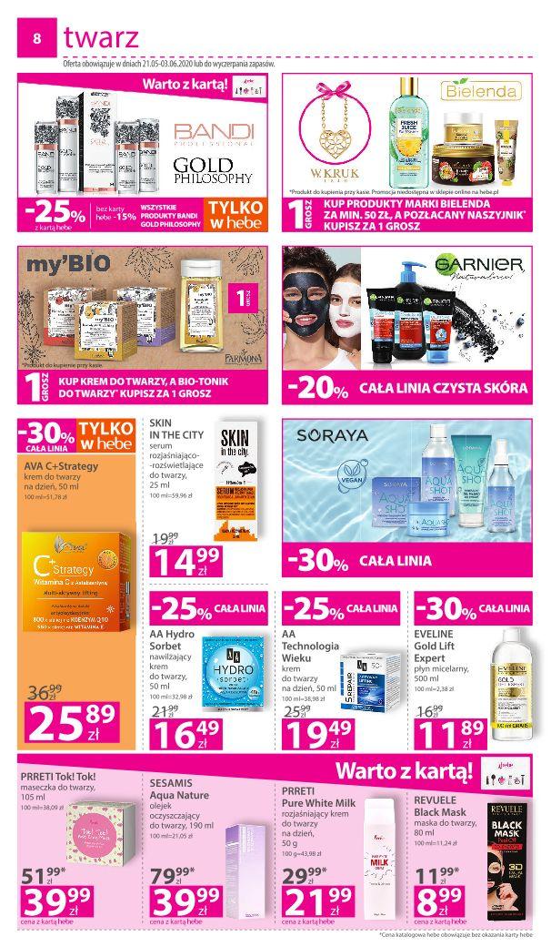 Gazetka promocyjna Hebe str. 8