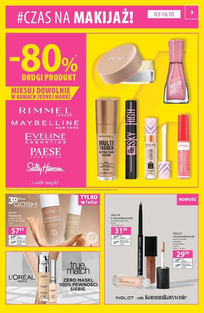 Gazetka promocyjna Hebe str. 9